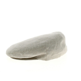 Large Size Linen Coppola Cap - Traclet