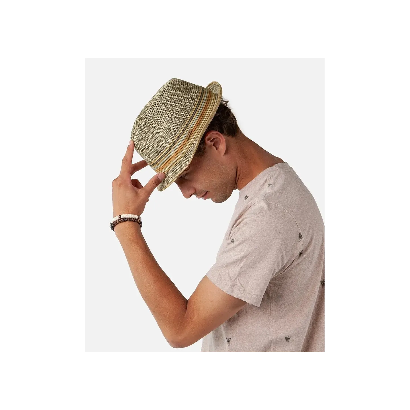 Chapeau Trilby Fluoriet Paille Beige - Barts  Reference : 20281| Chapellerie Traclet