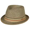 Chapeau Trilby Fluoriet Paille Beige - Barts  Reference : 20281| Chapellerie Traclet
