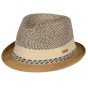 Beige Straw Trilby Hat Fluoriet - Barts