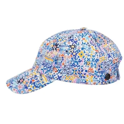 Casquette Baseball Ethan Dessin Multi Coton Bio - Traclet