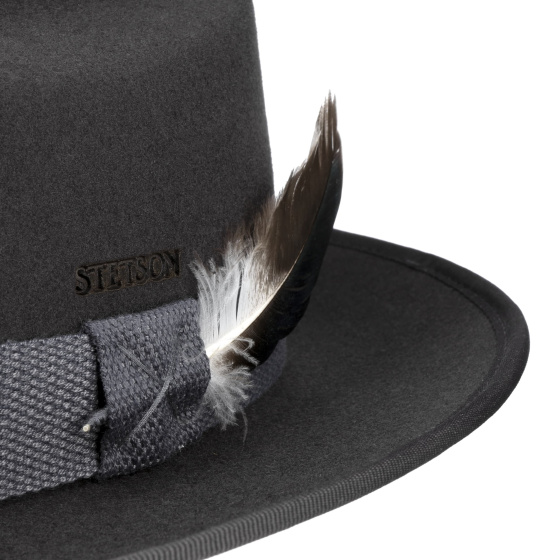 Chapeau Western Open Road Anthracite - Stetson