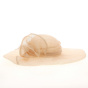Corinne Straw Formal Wide-Brimmed Hat Sisal Made in France - Traclet