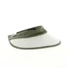 Casquette Visière Bauloise Pornichet 8.5 cm - blanc / windsor - Soway