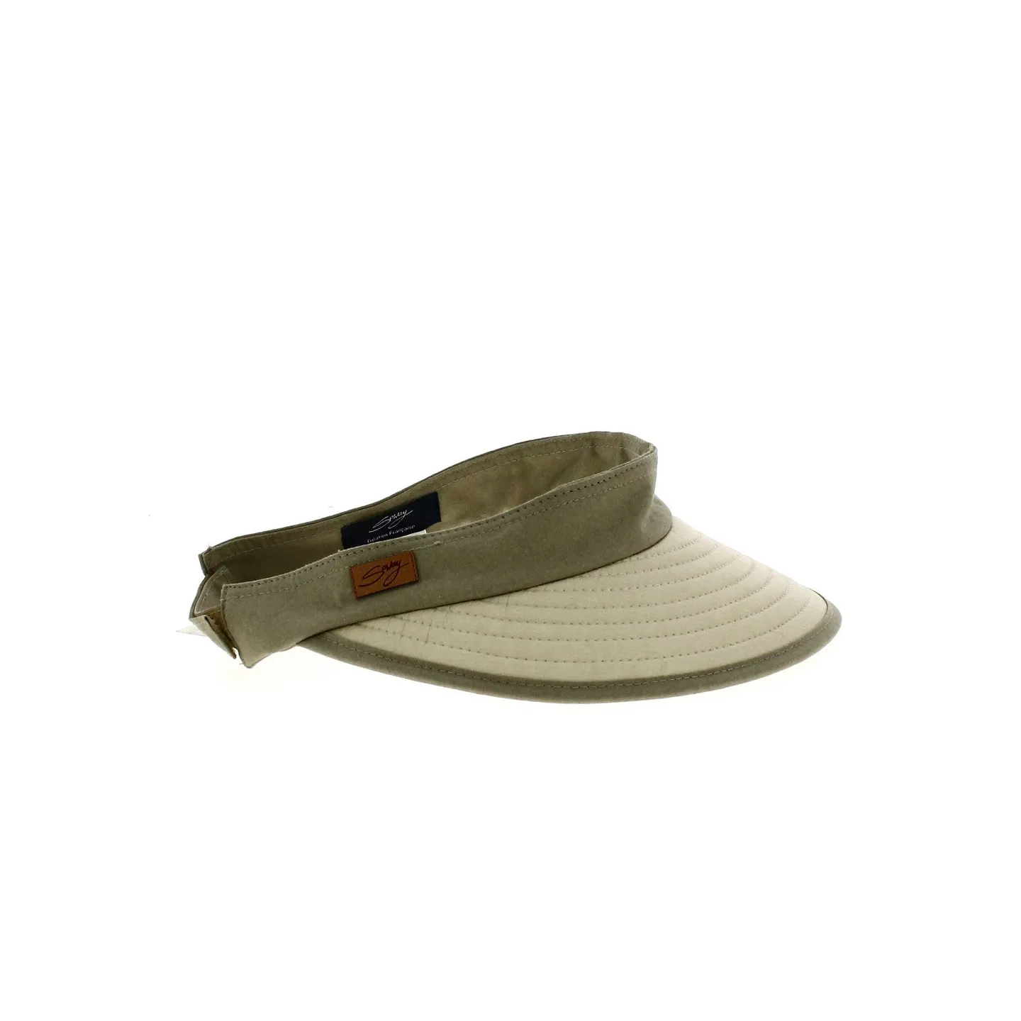 Casquette Visière Bauloise Pornichet 8.5 cm - beige / ficelle - Soway