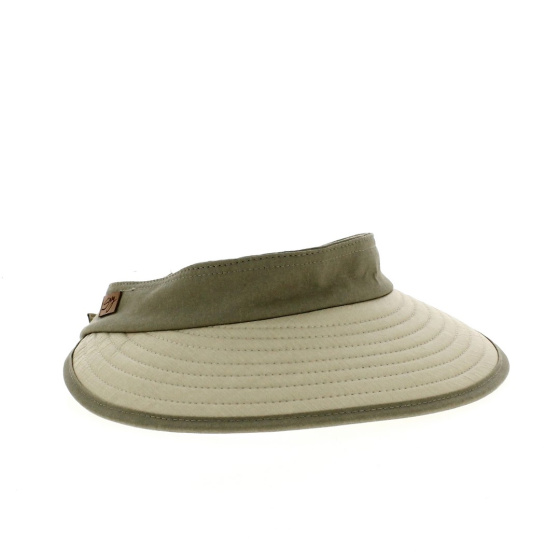 Casquette Visière Bauloise Pornichet 8.5 cm - beige / ficelle - Soway