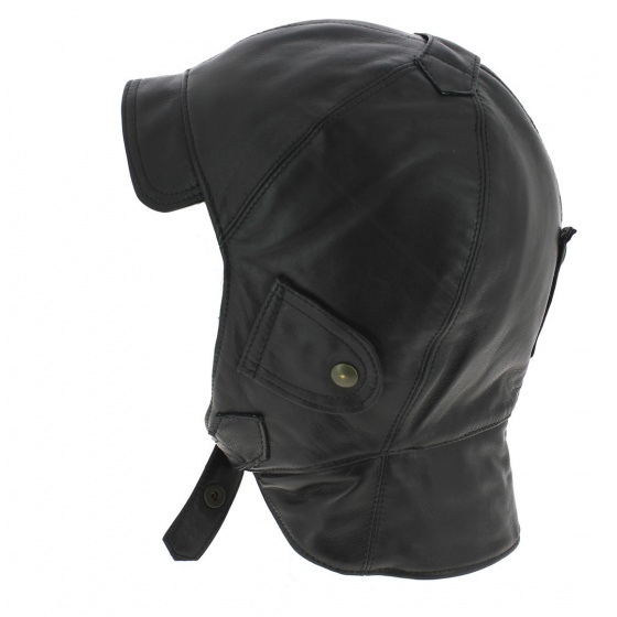 Leather Driving Helmet - Traclet