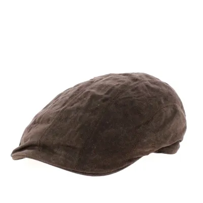 Brown Akimiski Flat Cap ref 20313