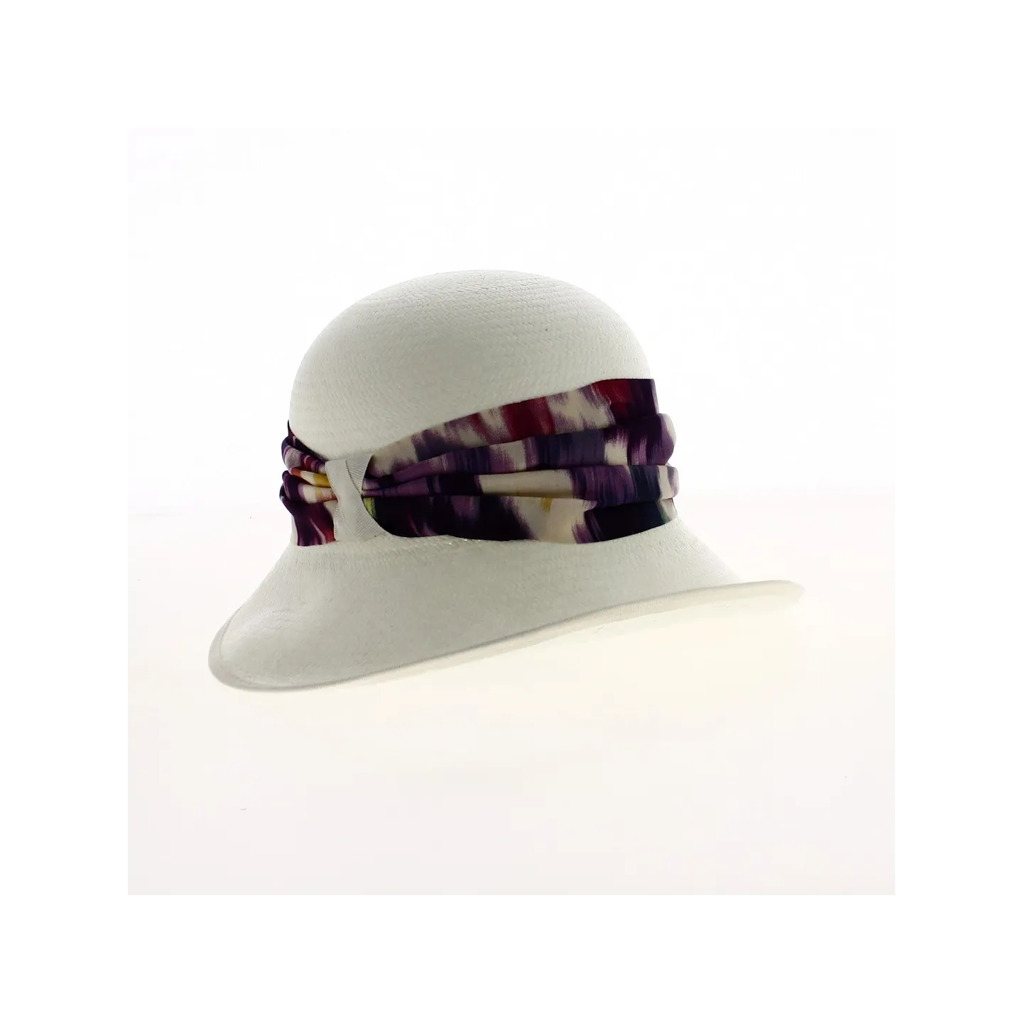 Chapeau cloche panama roseline