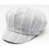 Light Gray Daniela Newsboy Cap - Traclet ref 20326 TRACLET hat shop