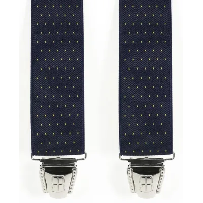 Bretelle Harnais Biclip® Fantaisie Bleu Marine - Biclip