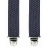 Bretelles Harnais Biclip® Fantaisie Losange Bleu - Biclip