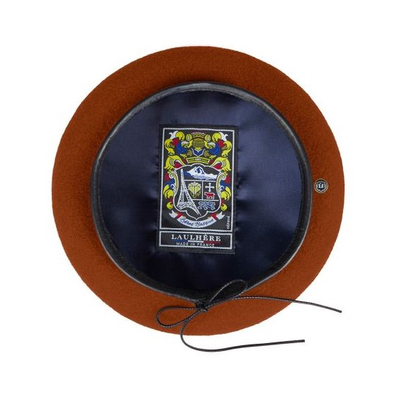 Rosa Rust Basque Beret - Heritage by Laulhère