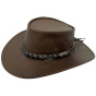 Traveller Kangaroo Leather Hat - Jacaru
