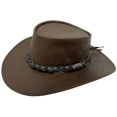 Chapeau Traveller Kangaroo Cuir - Jacaru