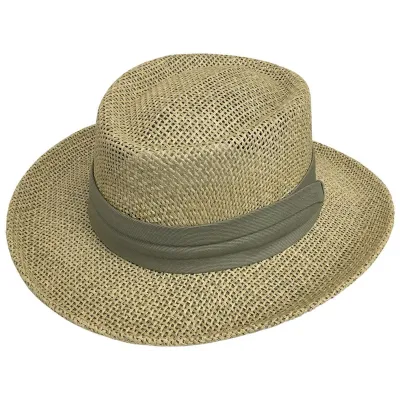 Chapeau Gambler Mulligan Paille Naturelle - Traclet