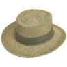 Chapeau Gambler Mulligan Paille Naturelle - Traclet