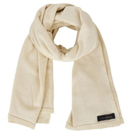 Odei Natural Merino Wool Scarf - Heritage by Laulhère
