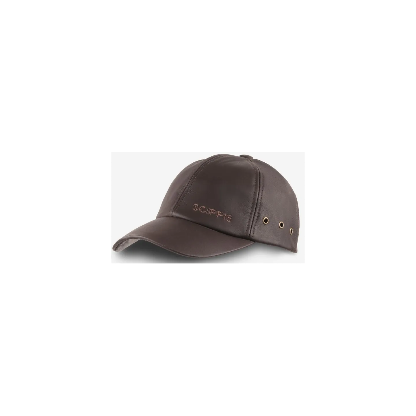 Casquette Baseball Melbourne Cuir liberty Marron -  SCIPPIS - Traclet
