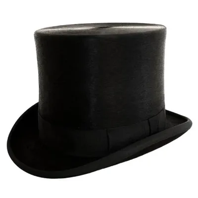 Chapeau Haut de Forme Mélusine Noir - Traclet