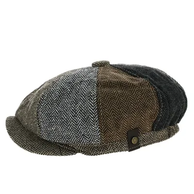 British Retro Newsboy Cap - ref 20402