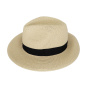 Newark straw traveler hat