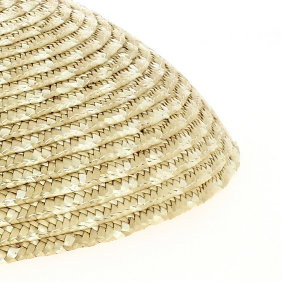 Chapeau abat jour en paille naturel