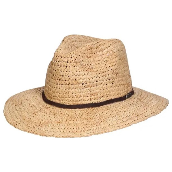 Calabre Raffia Fedora Hat - Traclet Calabre Raffia Fedora Hat - Traclet