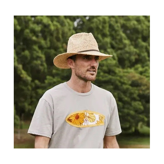 Chapeau Fedora Calabre Raphia - Traclet