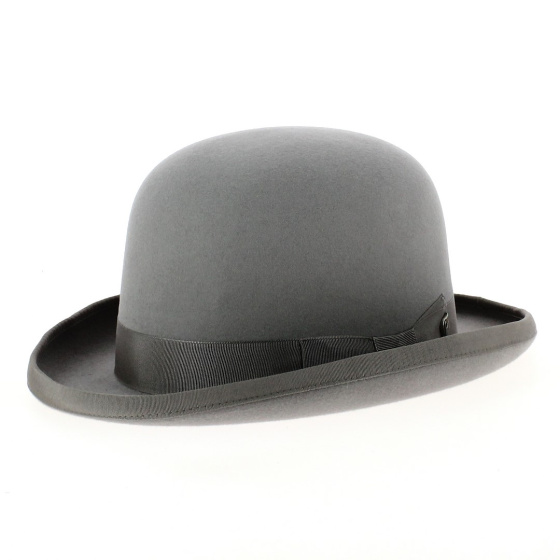 Chapeau Melon Feutre Poil gris - Flechet Chapeau Melon Feutre Poil gris - Flechet