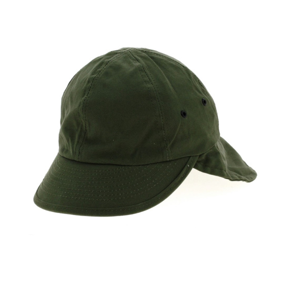 Casquette saharienne coton vert Casquette saharienne coton vert