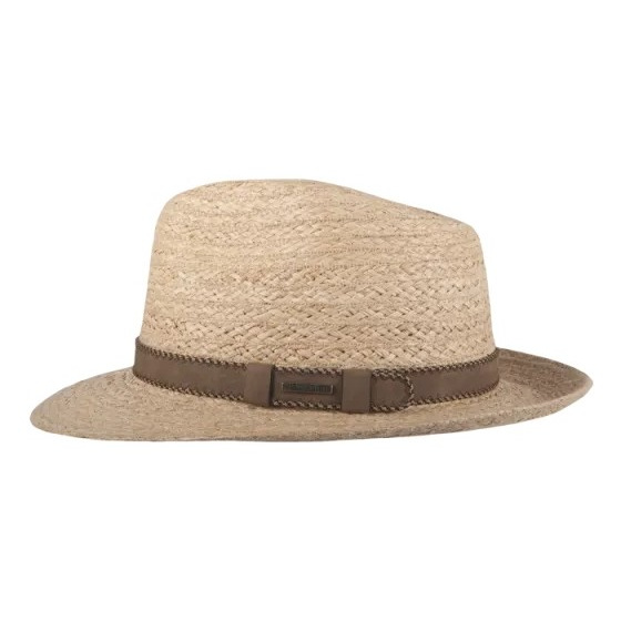 Zambia Raffia Fedora Hat - Hatland