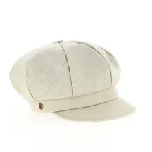 Casquette Gavroche Antje Lin Beige - Mayser