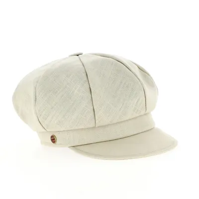 Casquette Gavroche Antje Lin Beige - Mayser