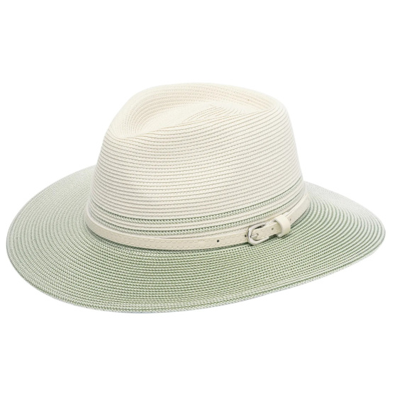 Chapeau Fedora Bella Ivoire & Sauge UPF 50+ - House Of Ord Chapeau Fedora Bella Ivoire & Sauge UPF 50+ - House Of Ord