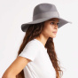 Grey Brixton Piper Hat