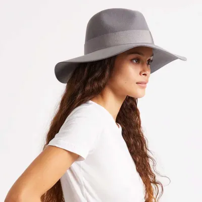 Chapeau Piper gris Brixton ref 20455