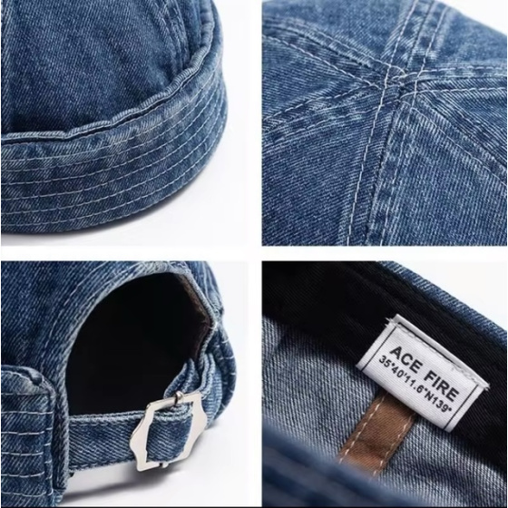 Bonnet docker jean