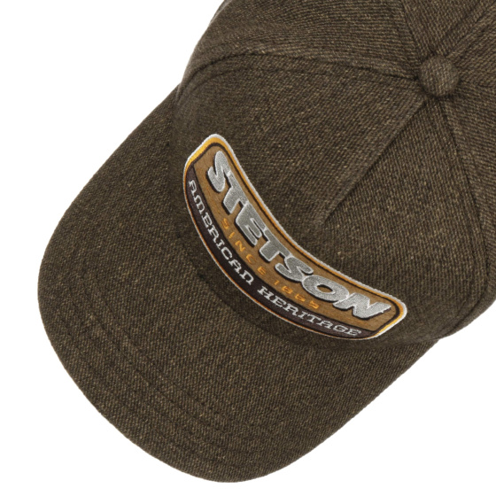 Wool and linen trucker cap