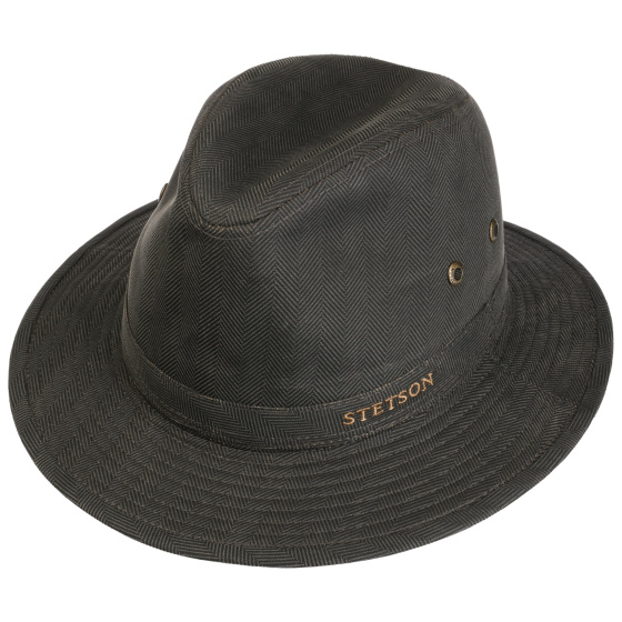 Chapeau Traveller Herringbone Dordogne - Stetson Chapeau Traveller Herringbone Dordogne - Stetson