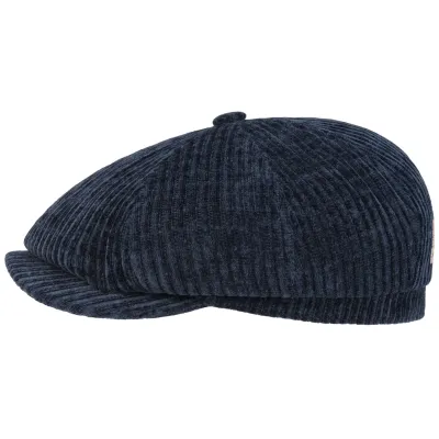 Casquette Hatteras Dwayn Velours Bleue - Stetson