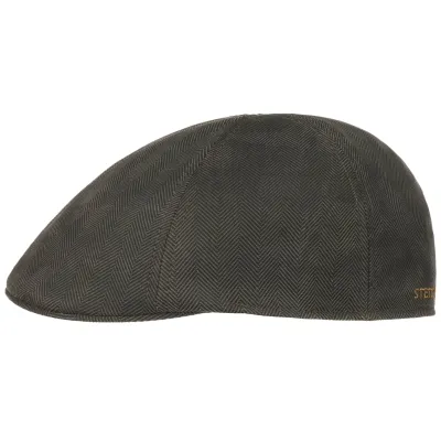 Manatee Herringbone Curved Cap - Stetson Reference: 20492| Traclet Hat Shop