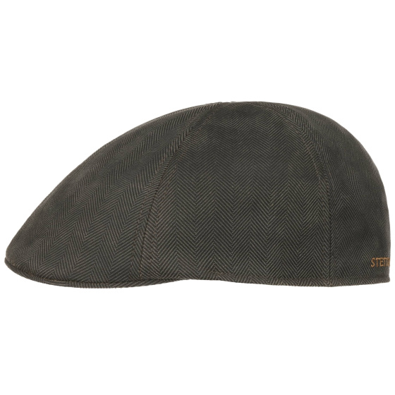Manatee Herringbone Curved Cap - Stetson