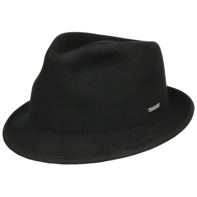 Chapeau Trilby Vienna Feutre Noir - Stetson