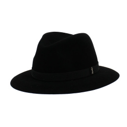 Rain Proof Hat Black - Borsalino