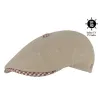 Quimper Flat Cap linen UPF 40+ - Flechet - ref 20107 traclet hat shop