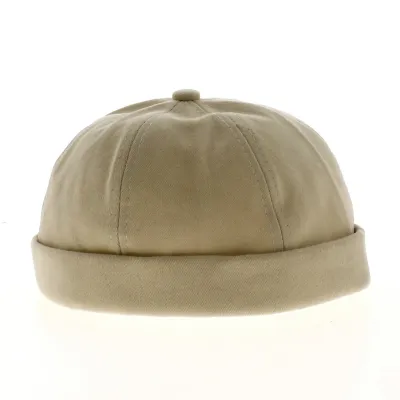 Beige cotton Miki cap UPF 50+ REF 20519