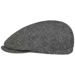 Blue-grey Wool Driver Cap Feurs