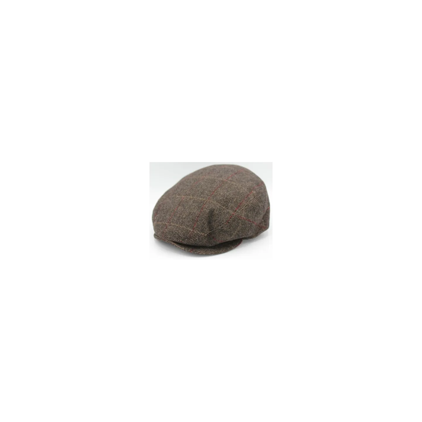 Casquette Plate Piero Laine Marron - Traclet