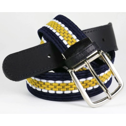 Made in France Patterned Elastic Belt - Traclet